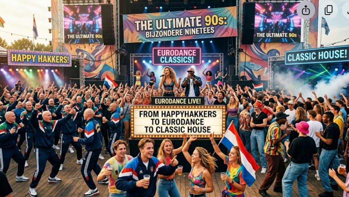 Terug naar de Nineties: Van Happy Hardcore tot Eurodance en Classic House